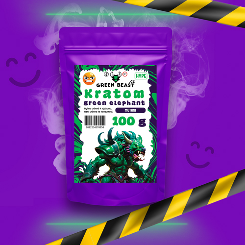🦬 Zelenej "Mutant" (Green Elephant) - Gramáž: 100 gramů